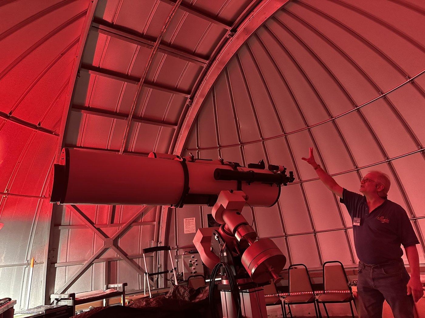 International Observe the Moon Night at Custer Observatory