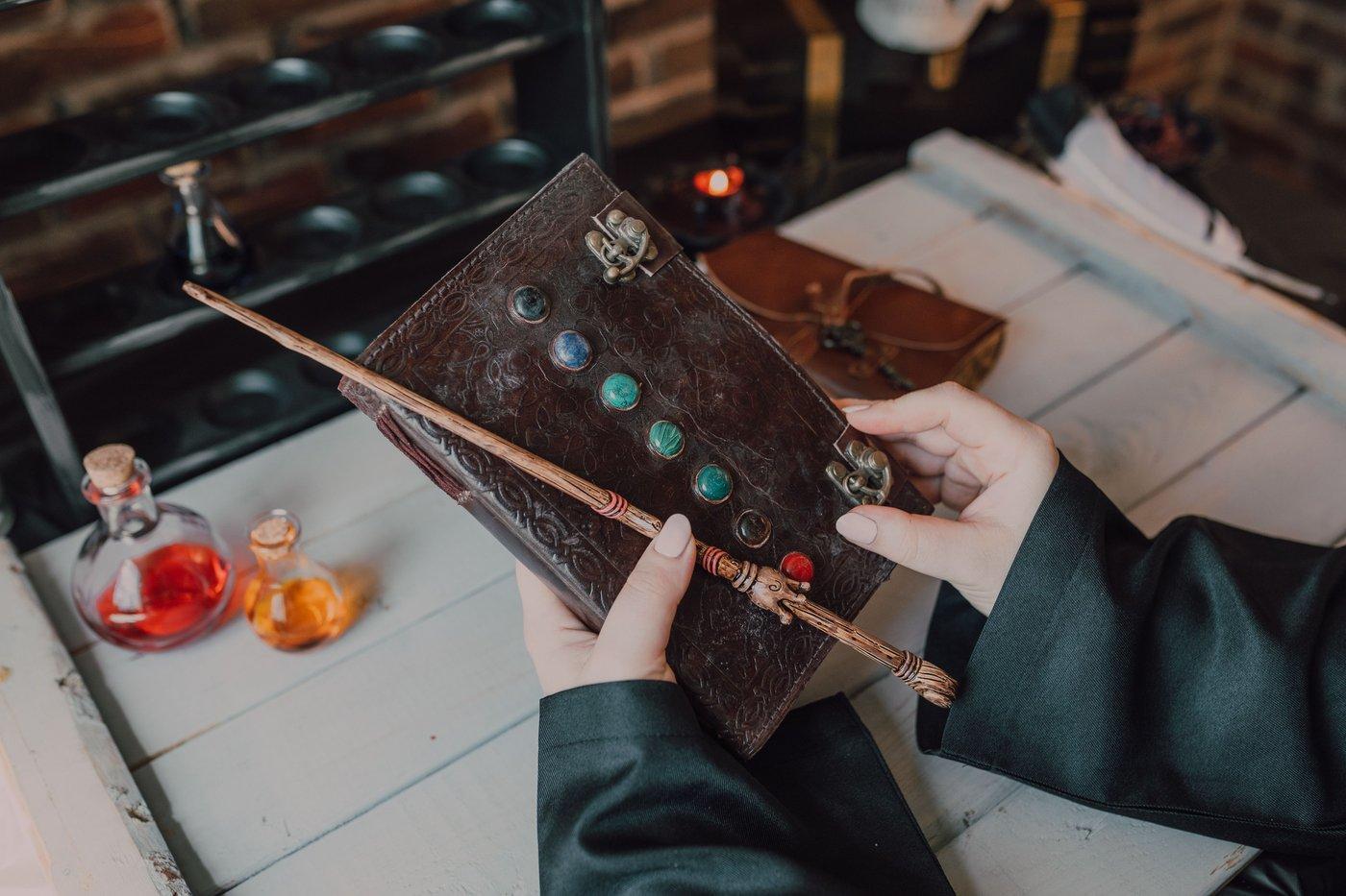 Harry Potter Book Bedazzling at Krafty Hands