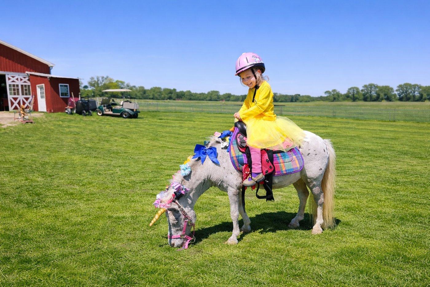 The Little Red Barn – Baby Farm Animal & Pony Camp